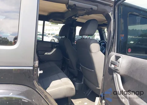 2012 Jeep Wrangler Unlimited Sahara из США, поврежденный, VIN 1C4BJWEG4CL244235